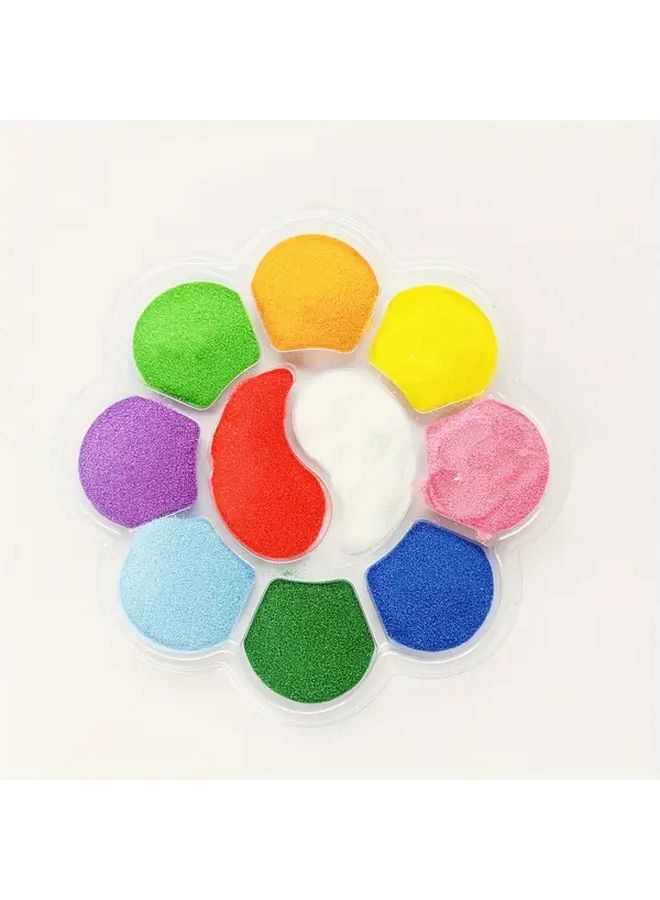 10 Color Sand Art Set 100g Per Color 1000g Total DIY Painting Craft - Image 3