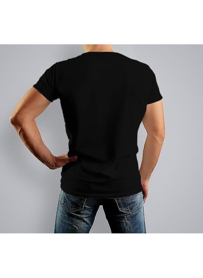 ISTANBUL MODEL - Round Neck Short Sleeve t-shirt for men, Regular fit, cotton, Special print "TRAND.F" - Image 1
