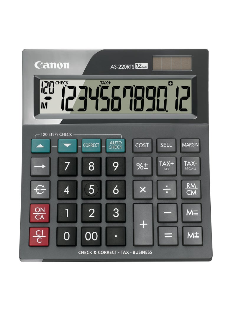 Canon Canon 12 Digit Desktop Calculator AS-220RTS  - Image 1