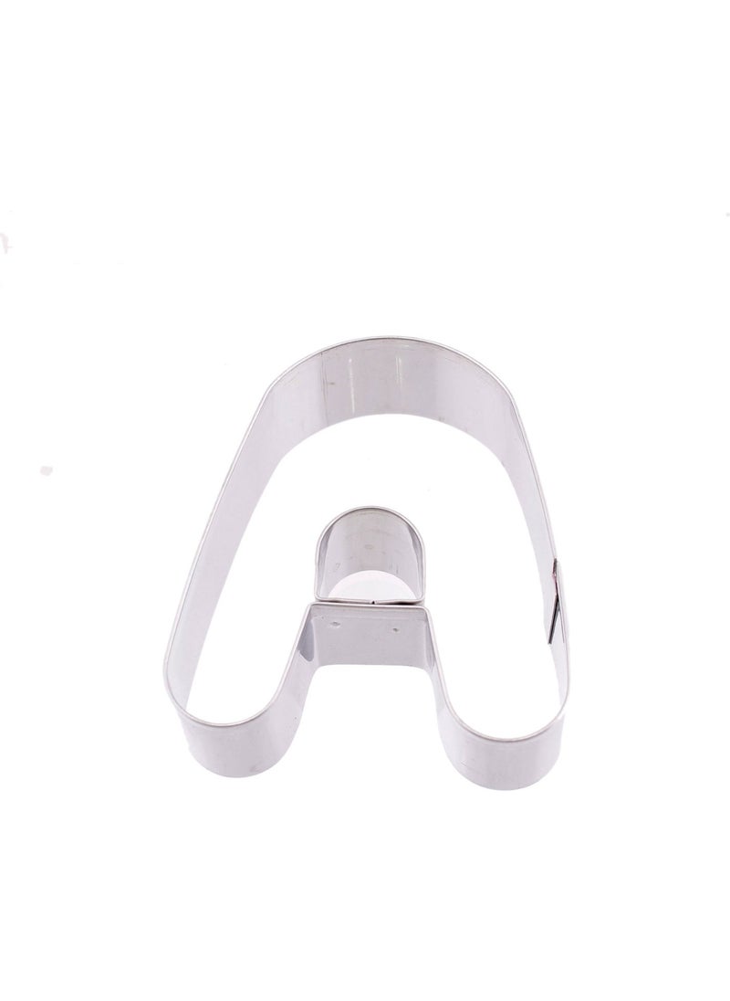 Eminönü Toptancı - Eminönü Wholesaler Cake Cookie and Pastry Mold Metal Letter A Large Alphabet 8.5 cm - Image 1