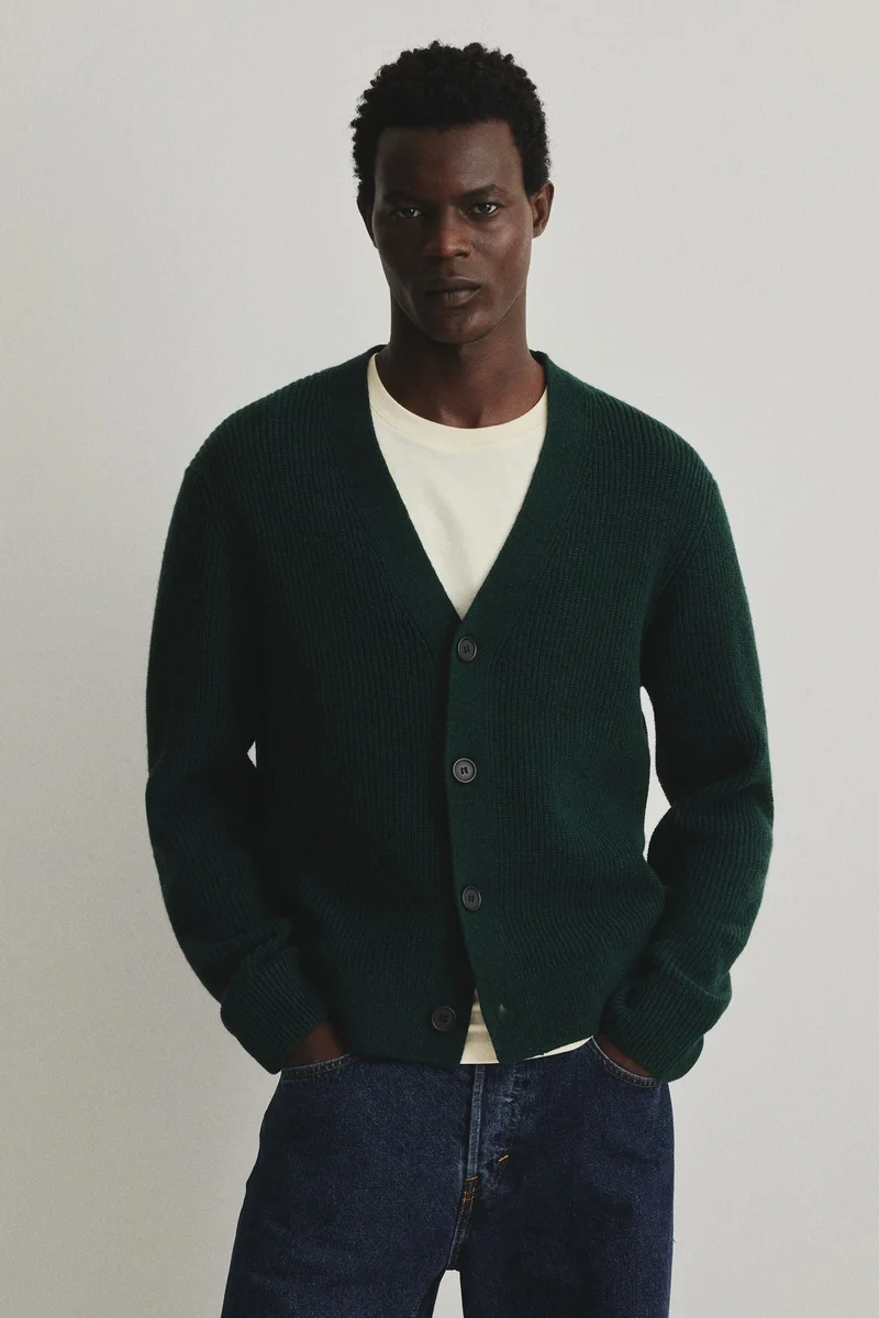 H&M Regular Fit Wool cardigan