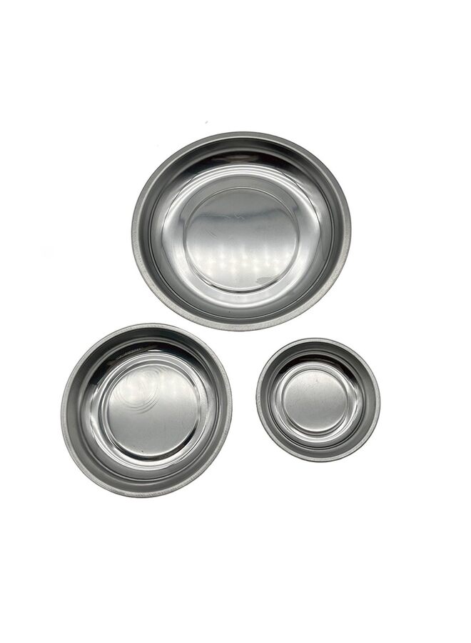 Magnetic Tray Holder 3pc,for Socket Screw Nuts Bolts Metal Parts,Extra Strong Magnet,Thickened Tray,Stainless Steel - Image 2