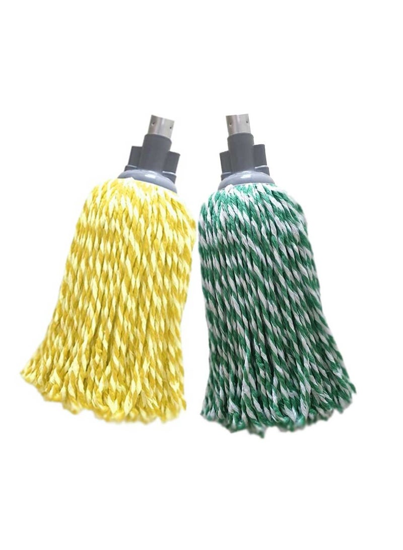 لاكوت Microfiber round super absorbent Mop Head - 2 pcs - Image 1