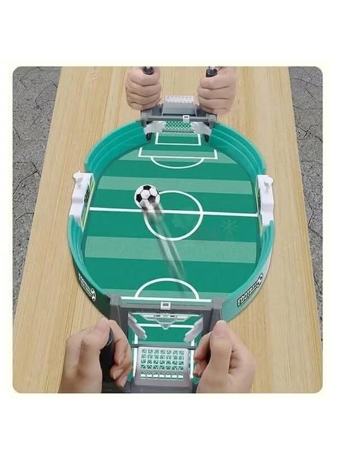 Generic Mini Foottball Games,Two-Person Battle Table Football Table Game Kidsren's Football Game Family Interactive Football Field Toy,Table Top Foosball Desktop Sport Board Game for Adults Kids Family Game. Finger Battle/Soccer Shot Football Table Game(Middle)  - Image 3