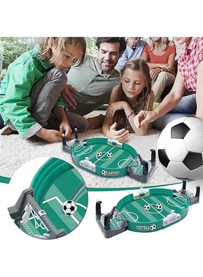 Generic Mini Foottball Games,Two-Person Battle Table Football Table Game Kidsren's Football Game Family Interactive Football Field Toy,Table Top Foosball Desktop Sport Board Game for Adults Kids Family Game. Finger Battle/Soccer Shot Football Table Game(Middle)  - Image 5
