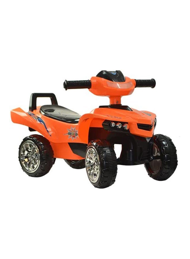 Kiko Ride On Car 4 Wheels With Music-Orange