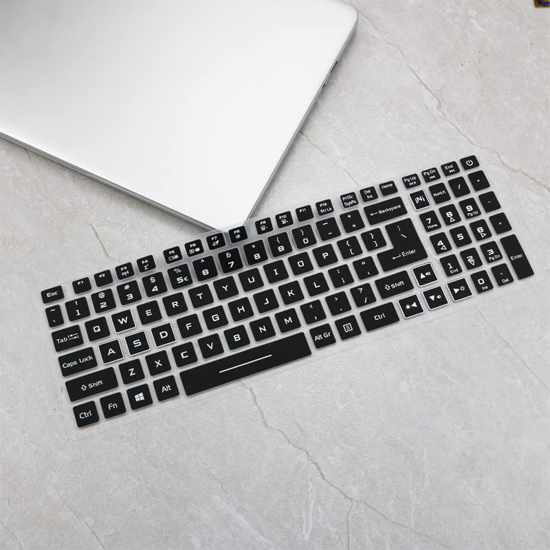 RAYA keyboard cover for Acer Nitro 5 series { AN515-45 / AN515-47 / AN515-46 / AN515-47 / AN515-57 / AN515-58 } & Acer Predator Helios 300 keyboard cover { PH315-54 } Gaming Laptop (Silicone Clear) - Image 4