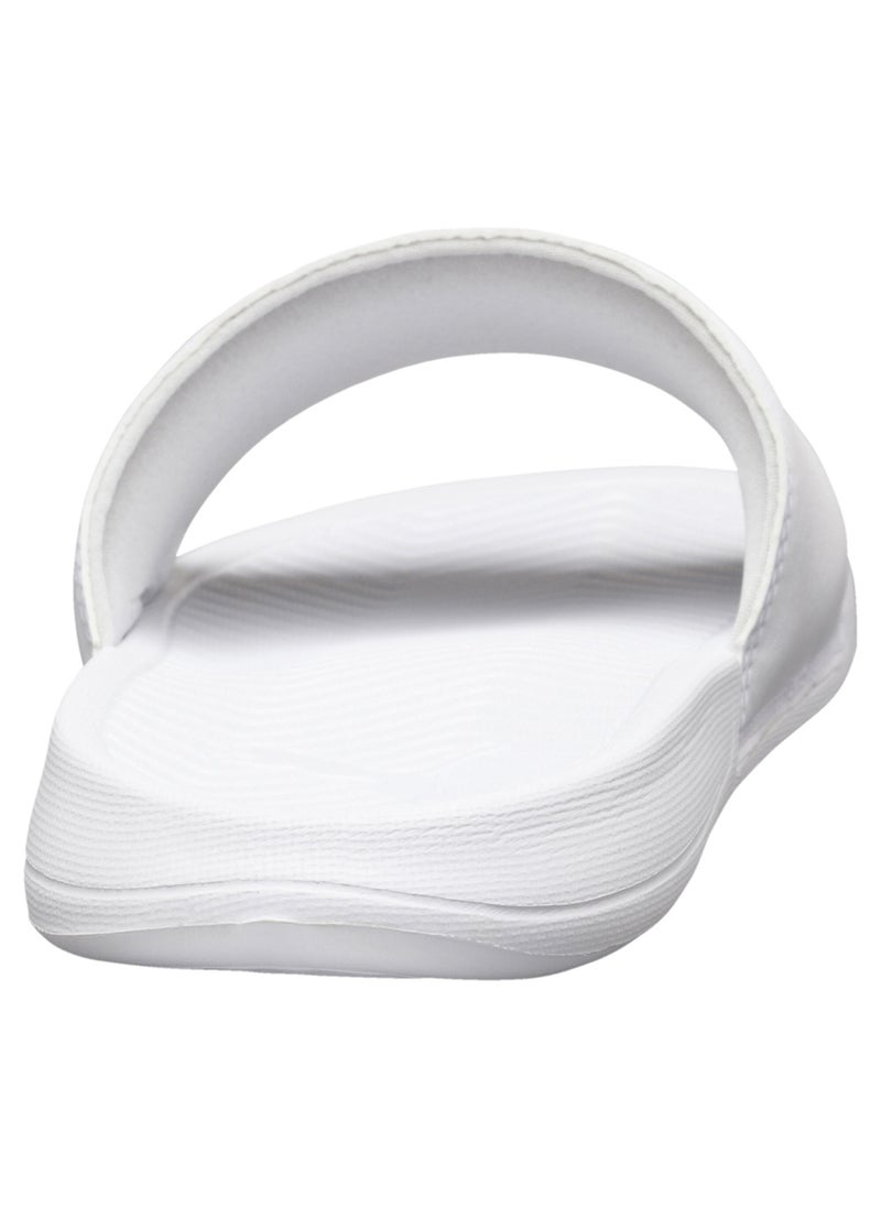 PUMA Popcat Unisex White Slide Sandals  - Image 3