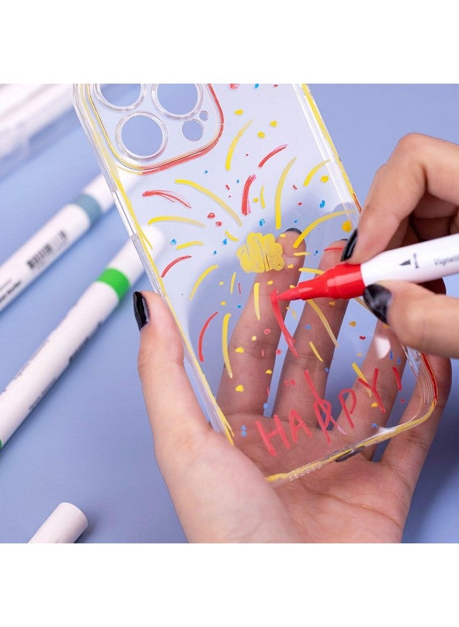 SUPER TOY 36 Shades Dual Tip Acrylic Paint Pen Brush Markers Set for Kids Adult Colouring Drawing Art Craft Educational Gift School Supply - Image 3