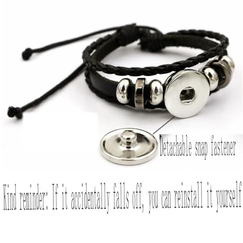 Aktully Zodiac Signs Spirit Bracelet Zodiac Bracelet for Women Men Adjustable 12 Constellation Bracelet Multilayer Zodiac Black Leather Bracelets Zodiac Sign Wrap Bracelet for Women Men Birthday Jewelry (Virgo) - Image 5