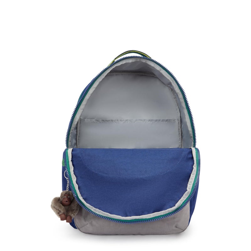 KIPLING KIPLING كيبلن للسيدات حقيبة ظهر لابتوب سيول مقاس 17 بوصة كبيرة جدًا، متينة، فسيحة مع أشرطة كتف مبطنة، وكم واقي مدمج - Image 3