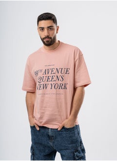 Arafa Half Sleeves cotton T-shirt - Oversized 