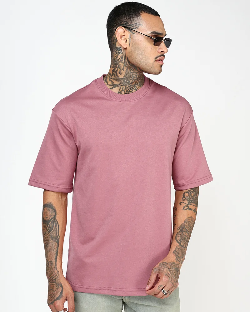 بيواكوف Men's Mesa Rose Oversized T-shirt