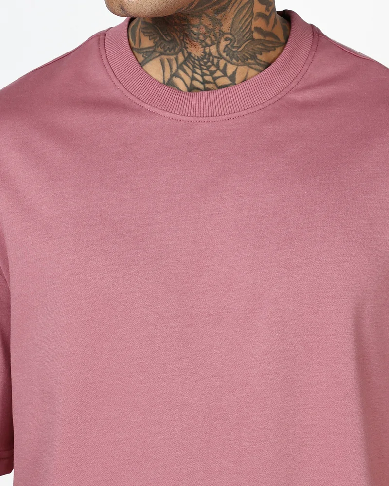 bewakoof  Men's Mesa Rose Oversized T-shirt for Men | Best Price UAE