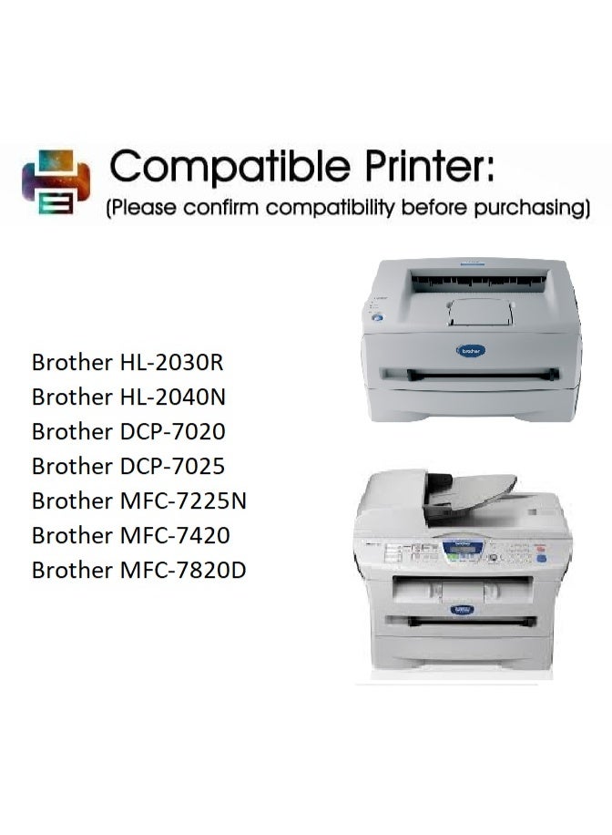 DR-350 Black Drum Unit Replacement For Brother HL 2040, 2070N, MFC 7220, 7225N, 7420, 7820N DCP 7020 IntelliFax-2820, 2910, 2920 (Black) - Image 5