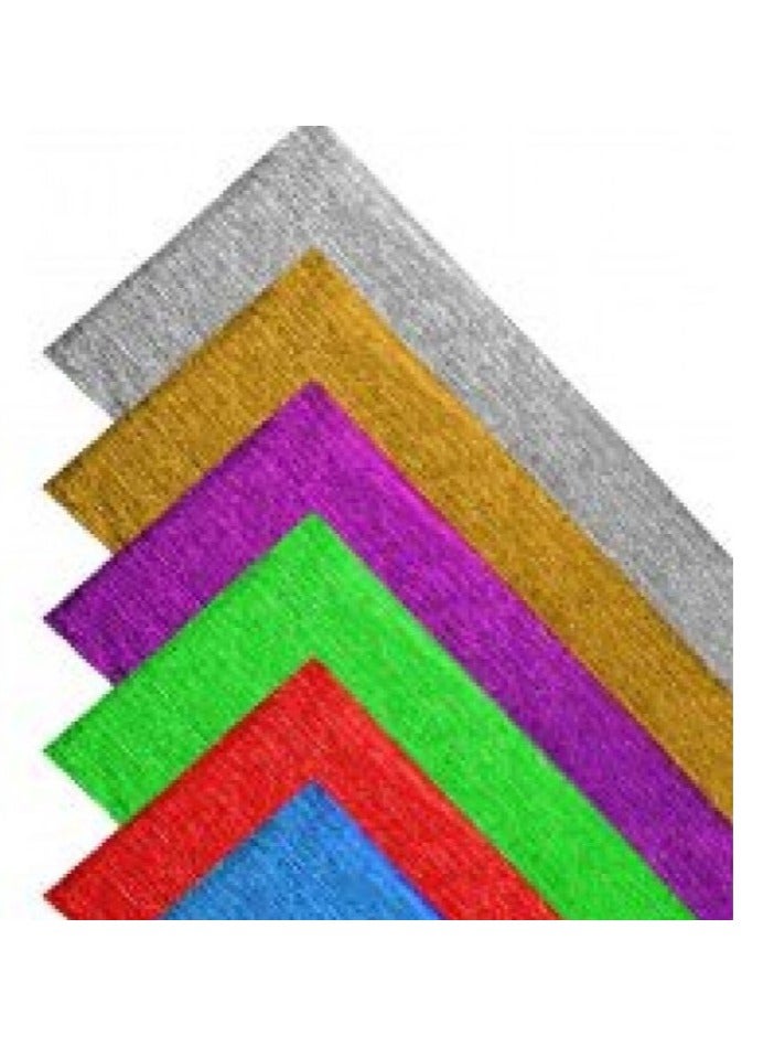 Terabyte ALLUMINIUM FOIL CREPE PAPER A4 50SHEET - Image 1