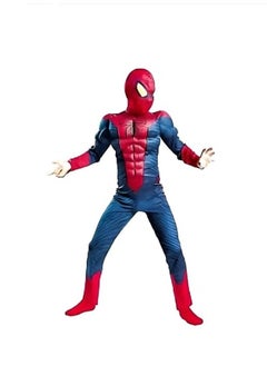Oulabi Mir Spiderman Costume with Digital Muscles 2-3 Years Old 