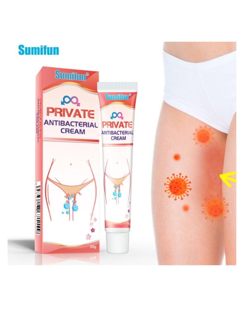 سوميفون كريم خاص مضاد للبكتيريا 20 جرام، تخفيف موضعي لحكة الجلد، مرهم مضاد للالتهابات والتهاب الجلد البكتيري، كريم العناية بالبشرة الأنثوية - Image 1