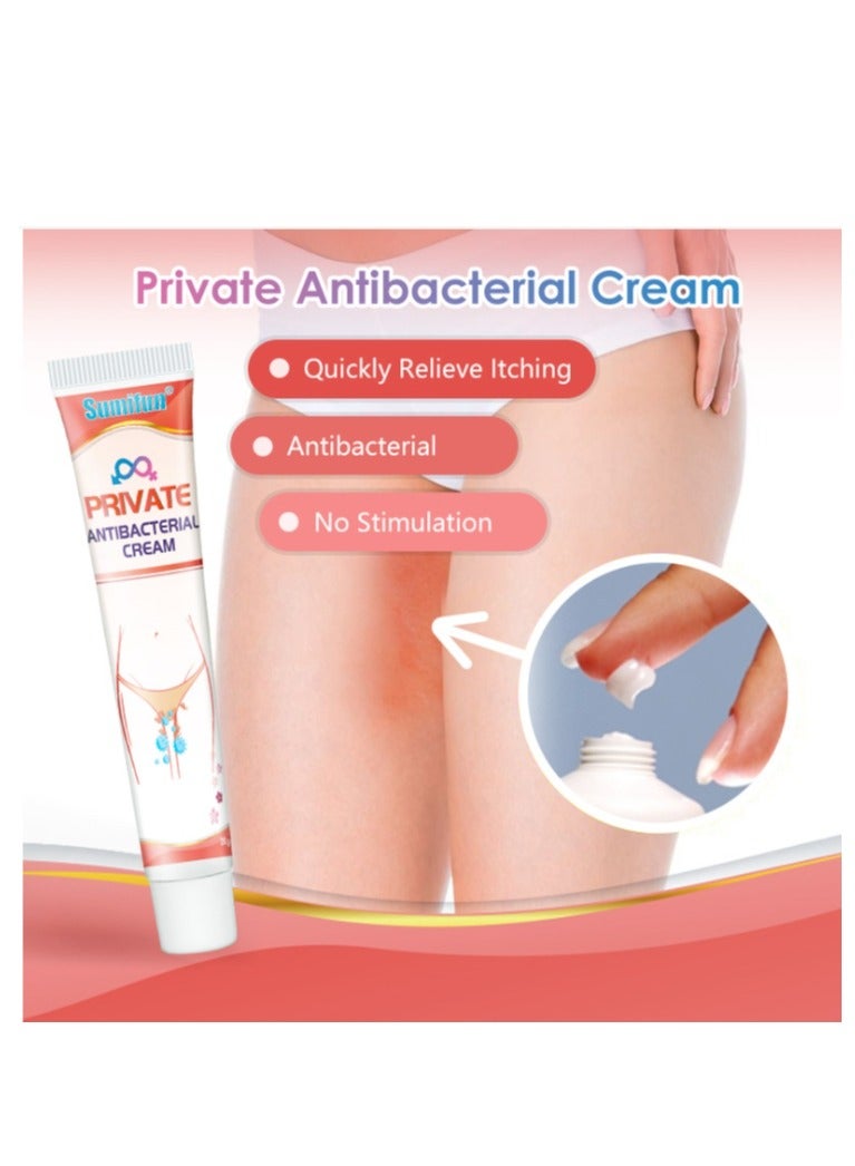 سوميفون كريم خاص مضاد للبكتيريا 20 جرام، تخفيف موضعي لحكة الجلد، مرهم مضاد للالتهابات والتهاب الجلد البكتيري، كريم العناية بالبشرة الأنثوية - Image 4