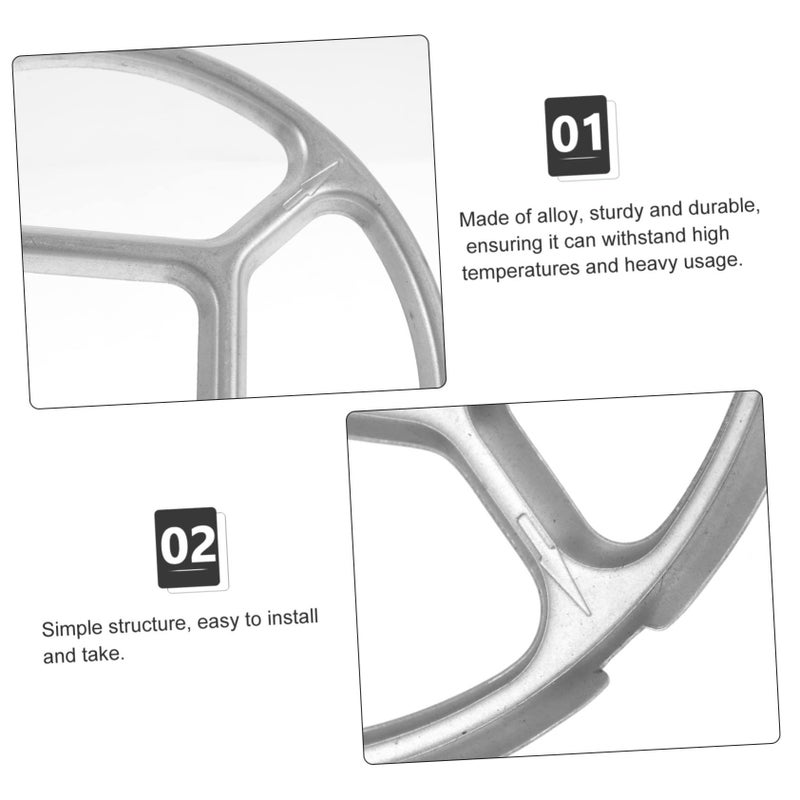 High Temperature Resistant Gas Stove Wok Ring Bracket Sturdy Support For Indoor Outdoor Cooking Compact Easy Storage - Image 5