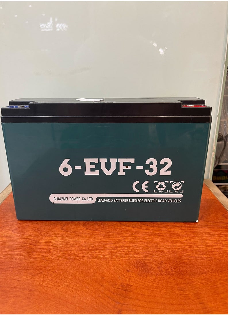 Generic - 12V 32AH Lead-acid Battery Suitable for Electric Cars and E- Bikes and Motorcycles and Electric Tricycles Electric ATV - Image 1