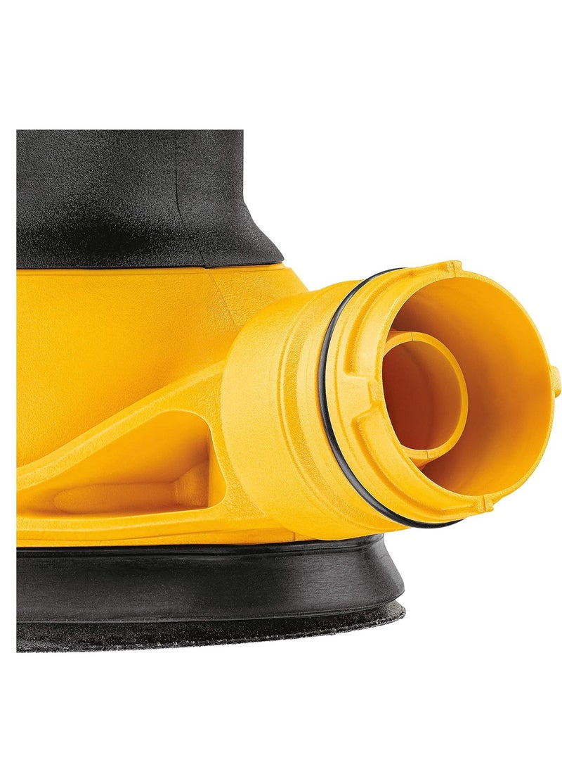 DEWALT Random Orbit Sander, 125mm, Variable Speed, 3.0 Amp, Corded, 12000 OPM - Image 4