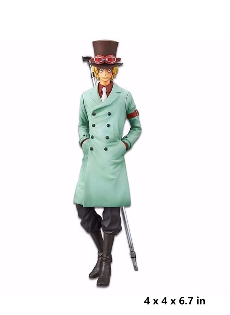 Generic - DXF Sabo One Piece Grand Line Frenzy Action Movie Sabo Doll Figure Desktop Ornament - Image 1