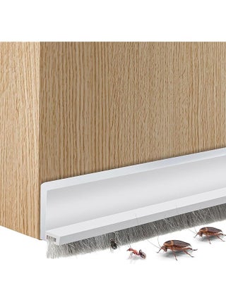 Door Sweep For Bottom Of Door Integrated Under Door Draft Stopper With Brush Weather Stripping With Self Adhesive Under Door Seal For Protection Against Dust Cold Heat Noise White - pzsku/Z5B349B876BE70319B2CAZ/45/_/1741446613/e8a4a876-9ca6-4d2d-a018-29c2de5f5321