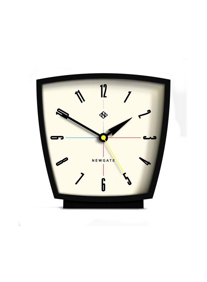 NEWGATE Odyssey Mantel Clock Notick Silent Sweep Movement Modern Mantelpiece Clock Small Clock Clocks For Living Room Office Clock Desk Clock Arabic Dial  - Image 2