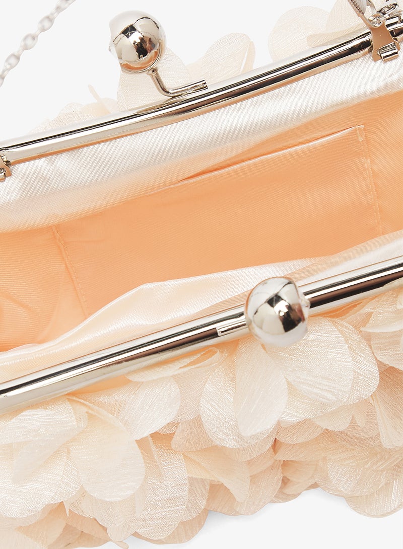 Khizana Flower Deatiled Handle Bag - Image 4