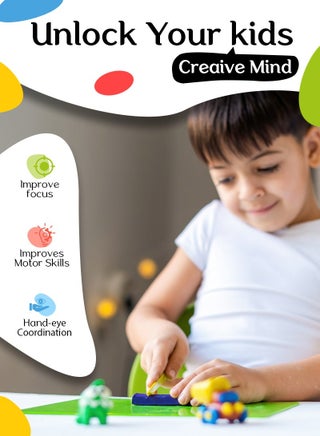 Clay 48 Colors, Modeling Clay for Kids DIY Starter Kits, Oven Baked Model Clay, Non-Sticky Molding Clay with Sculpting Tools, Gift for Children and Artists (48 Colors) - view 2