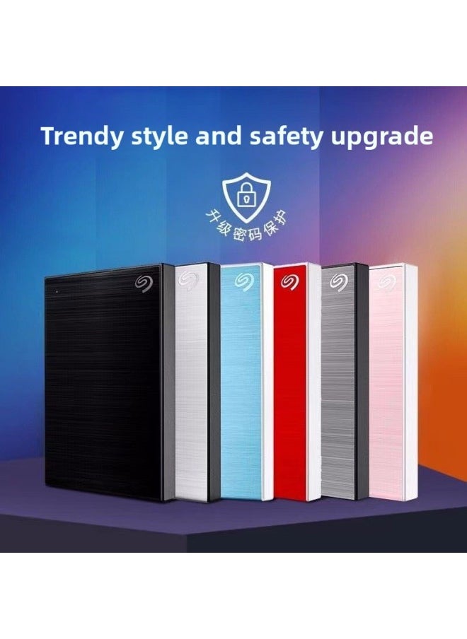 Generic For Seagate Ruiming Encrypted Mobile Hard Disk STKY1000400 1TB High Speed Encrypted Backup Mobile Hard Disk-Capacity:1TB STKY1000401 Silver  - Image 2