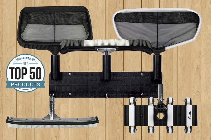 Poolmaster Swimming Pool Maintenance Tool Organizer, Black - Image 3