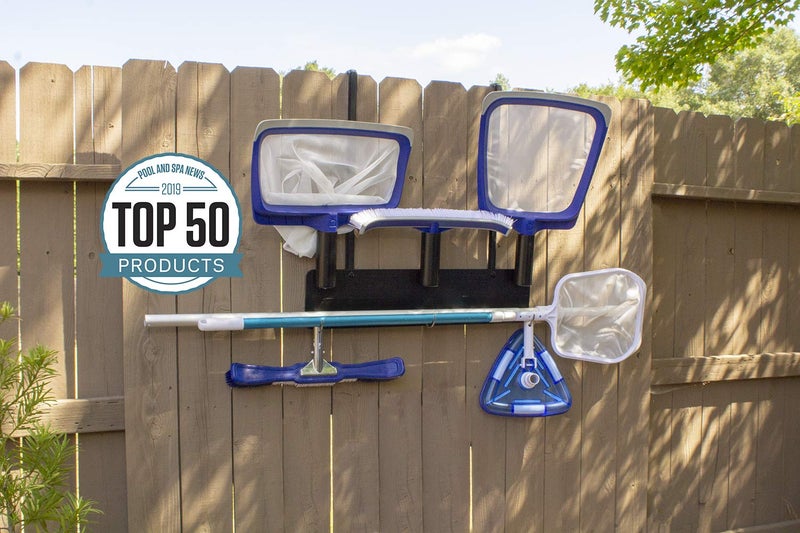 Poolmaster Swimming Pool Maintenance Tool Organizer, Black - Image 2