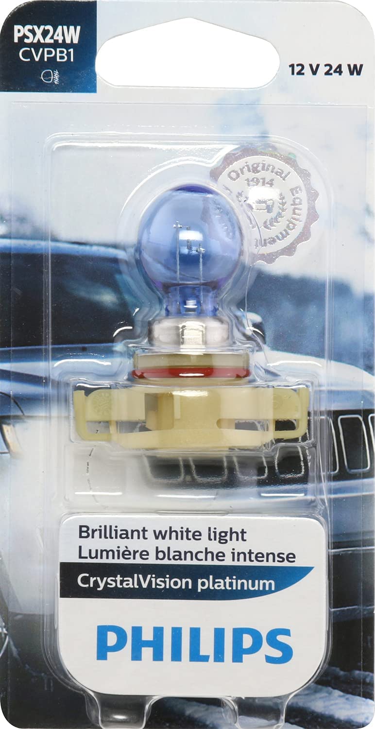 Philips automotive lighting PSX24W CrystalVision Platinum Upgrade Headlight Bulb, Pack of 1 - Image 3