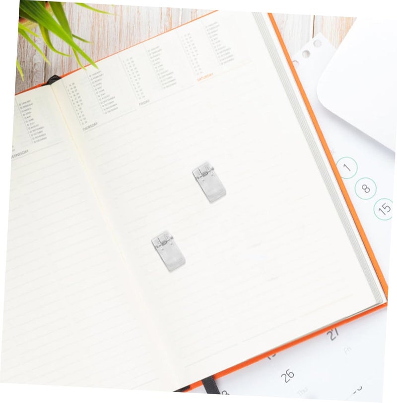Gadpiparty 50pcs Badge Clips Adhesive Spring Clips for Id Card Holders Work for Organizing Documents Photos and Memos Versatile and Office Supplies - Image 5