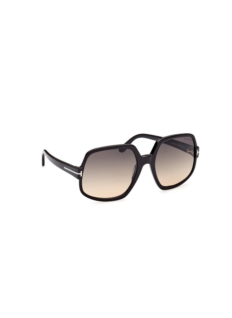 TOM FORD TOMFORD Acetate Asymmetrical Full Rim Women UV Protection Sunglass  - Image 3