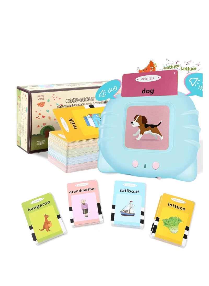 ELTRAZONE Talking Flash Cards Early Educational Toys, Learning Toys for 1 2 3 Year Olds, Montessori Toys for 1 + Year Old, Card Early Educational Device, 224 Sight Words Talking Flash Cards - Image 1