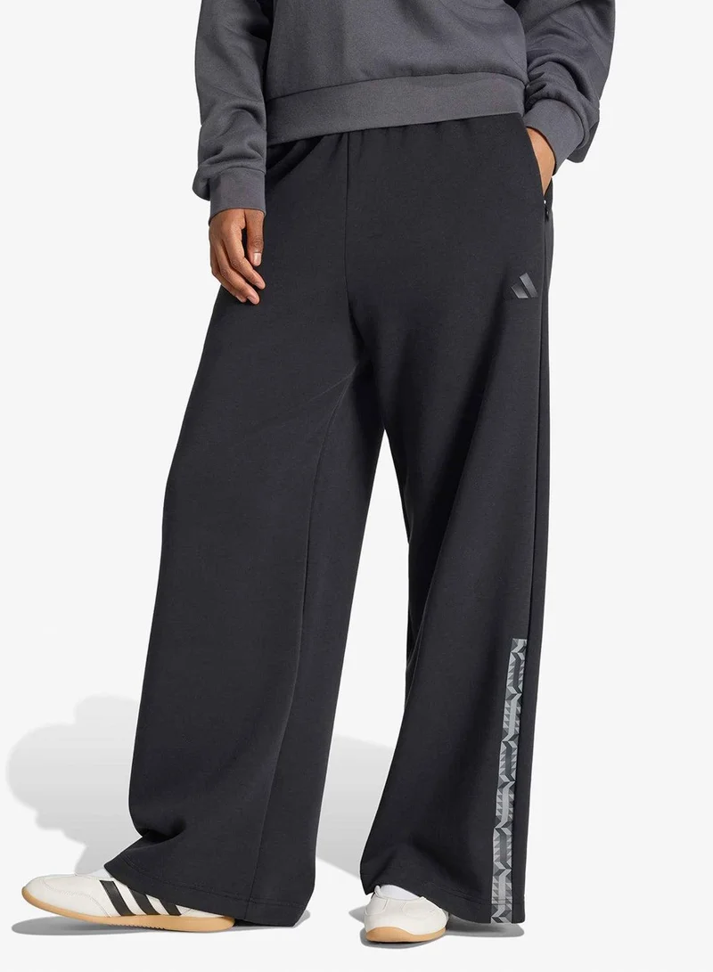 اديداس بنطال Soft Lux Straight Leg Trousers