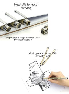 Leto 16 Pieces Drawing Pen Set For Hand Drawn Design Sketch Art Comic Drawing  - Image 3