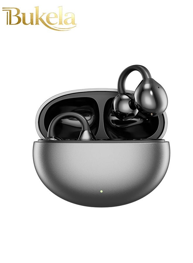 Bukela Open Ear Ring True Open Ear Headphones, Lightweight Comfort Open Ear Clip Wireless Earbuds, Bluetooth 5.49 Headphones with Design Fit Sports Running, Exercise - Image 1