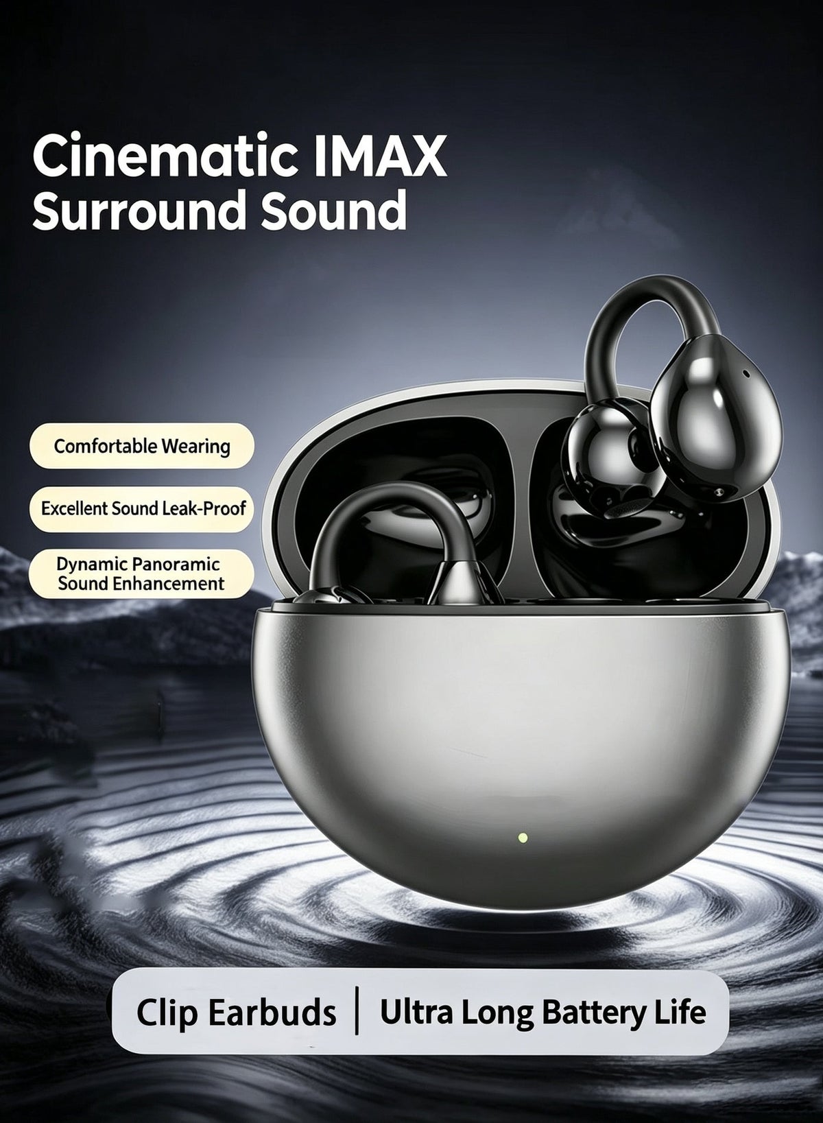بوكيلا Bukela Clip Earbuds Open Ear Ring 150 g