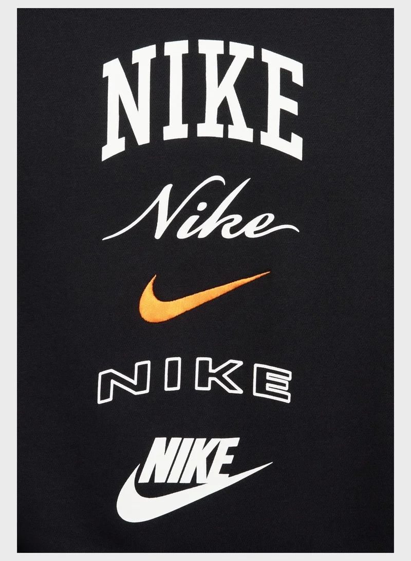 Nike Club Basketball Crew Stack Gx Sweatshirt