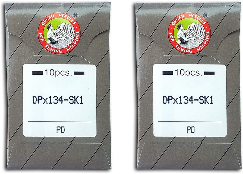 20 Organ Titanium Longarm Quilting Needles 134MR Same as 135X5SK1 / DPX134-SK1 / 135X5MR ~ Multiple Sizes! (MR 4.5 (120/19))