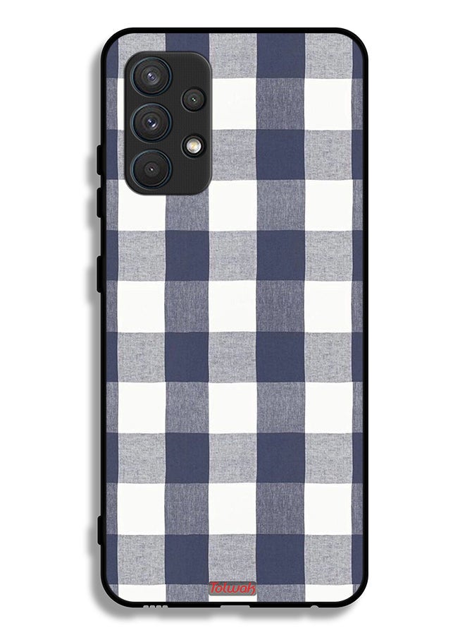 Tolwak Samsung Galaxy A32 4G Protective Case Cover Cloth Pattern - Image 1