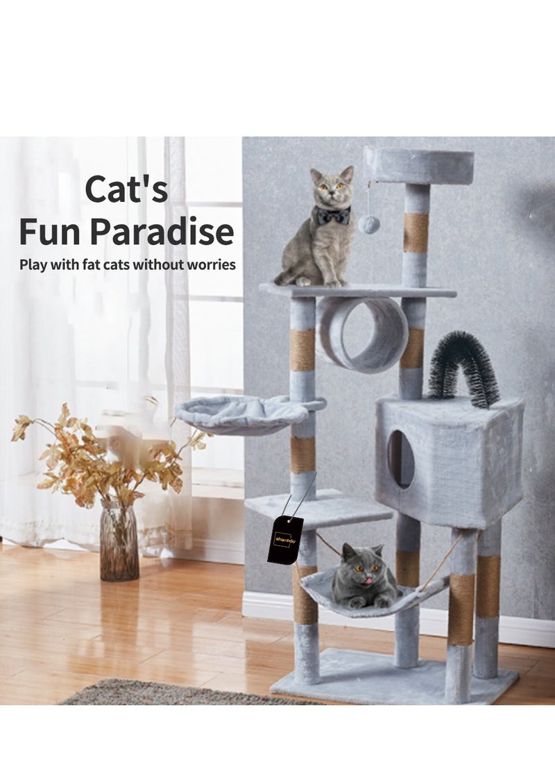 Sharpdo Multifunctional Cat Climbing Frame - Image 4