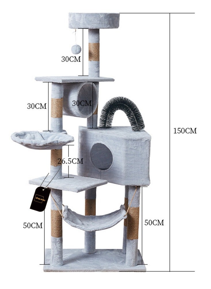 Sharpdo Multifunctional Cat Climbing Frame - Image 5