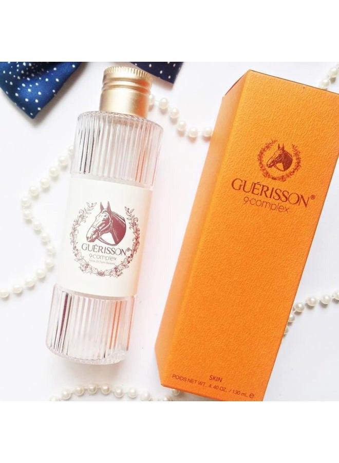 GUERISSON 9 Complex Lotion 4.4oz (130ml) - Hypoallergenic Horse Oil Skin Nourishing Faical Emulsion, Helps Oil and Moisture Balance for Damaged Skin, Fresh Citrus Scent Lightweight Lotion - Image 2