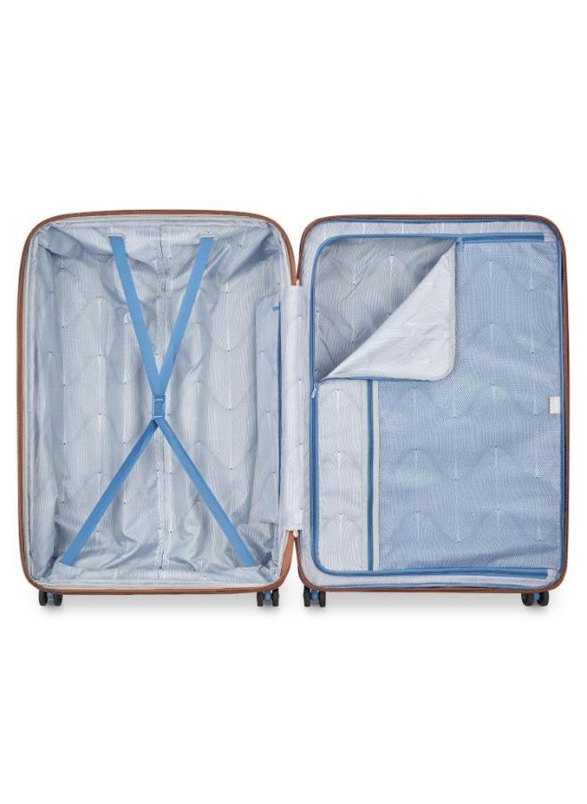 DELSEY Paris Freestyle 82 cm 4 Wheel Expandable  Check-in Suitcase Sky Blue  - Image 2