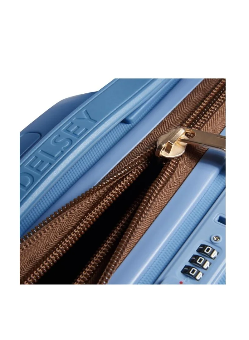DELSEY Paris Freestyle 82 cm 4 Wheel Expandable  Check-in Suitcase Sky Blue